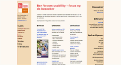 Desktop Screenshot of benvroom.nl
